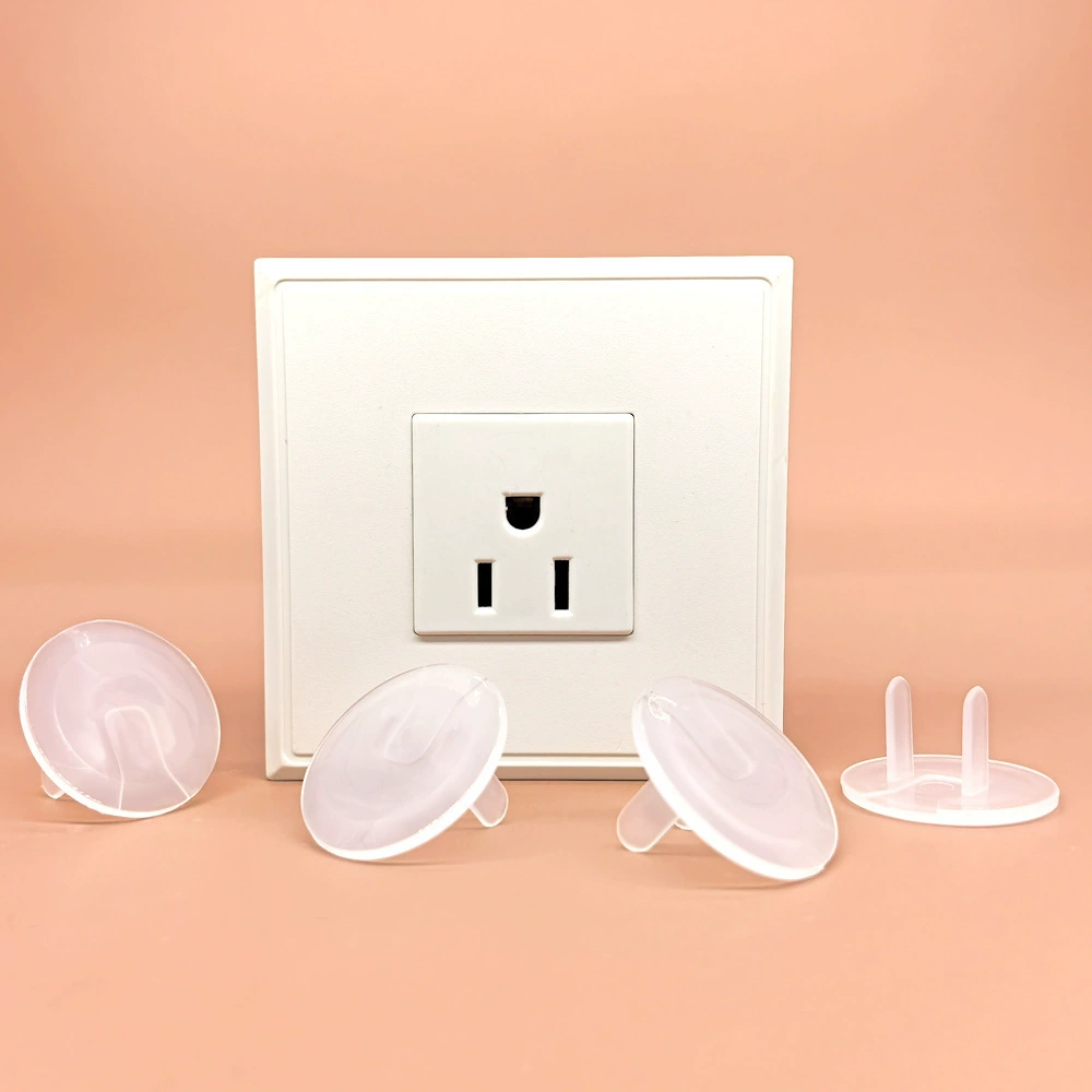 Американская прозрачная защита от поражения электрическим током защитная крышка для детского питания 3 штекера 2 отверстия для детей США защитная крышка