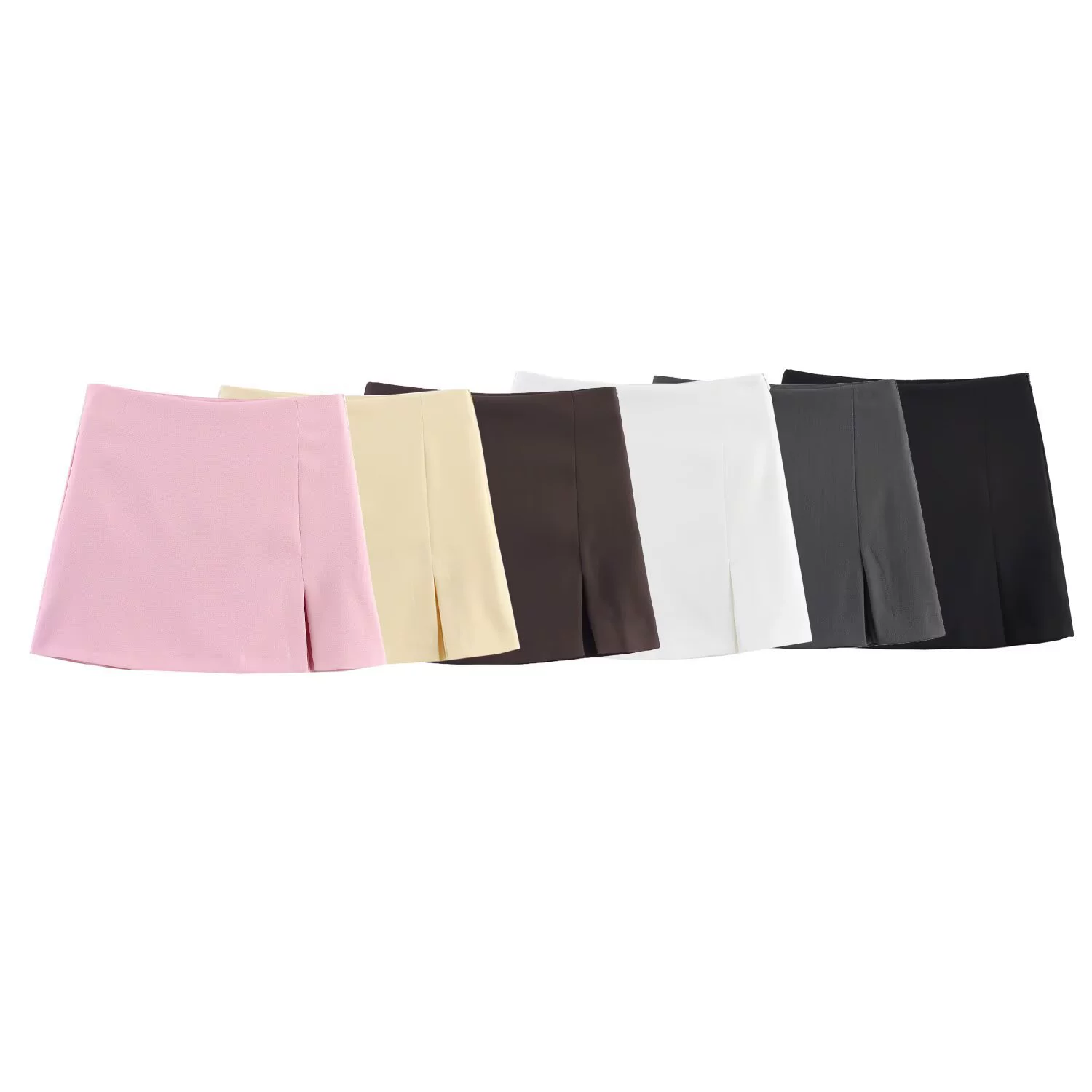 Трансграничная европейская и американская одежда AliExpress, популярные короткие брюки с разрезом