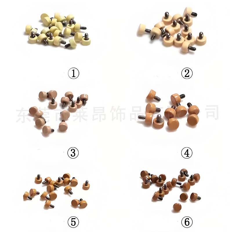 爆款F136钛平面肤色钉肉色隐形钉G23钛合金耳骨钉人体穿刺饰品头|undefined