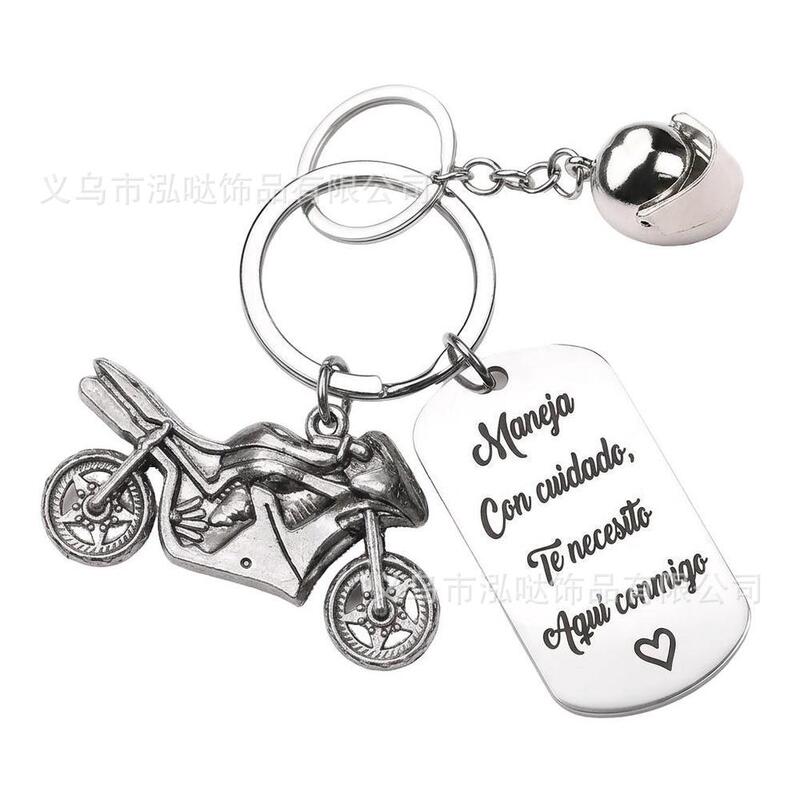 Manufacturer's New Product: Cross-Border Stainless Steel Keychain, Employee Appreciation Gift, Engraved Inspirational Military Tag, Motorcycle Accessories Manufacturer's New Product: Cross-Border Stainless Steel Keychain, Employee Appreciation Gift, Engraved Inspirational Military Tag, Motorcycle Accessories