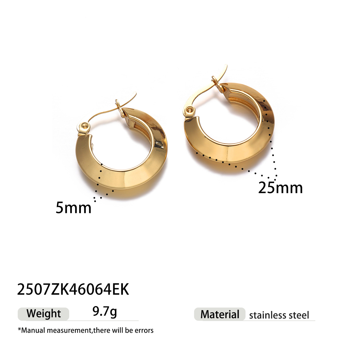 TENA europa y americana pendientes de acero inoxidable lujoso ligero de alto nivel de diseño versátil oro y plata pendientes de doble color joyería explosiva transfronteriza