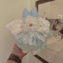 公主风卡通兔子玩偶女生礼物毛绒公仔玩具钥匙扣挂件包包挂饰毛绒