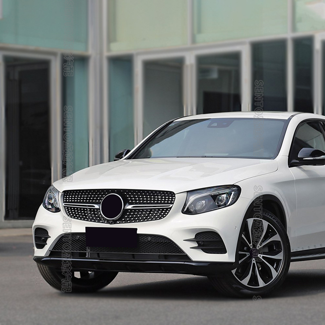 Applicable to 2015-2023 Mercedes-Benz GLC sedan Coupe C253 X253 modified medium mesh starry GT grille