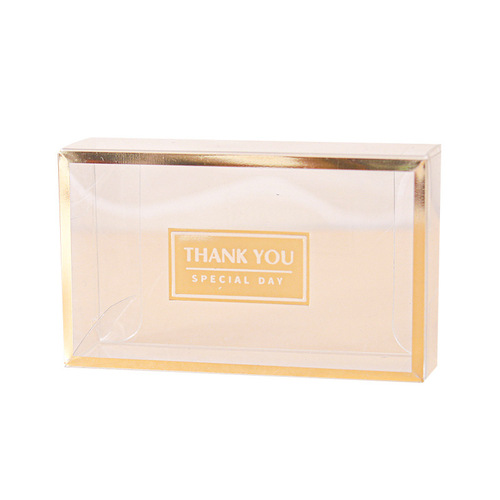 PVC Packaging Box Instagram Style Bridesmaid Candy Box Transparent Plastic Box Clear Gift Box Candy Candy Small Gift Box