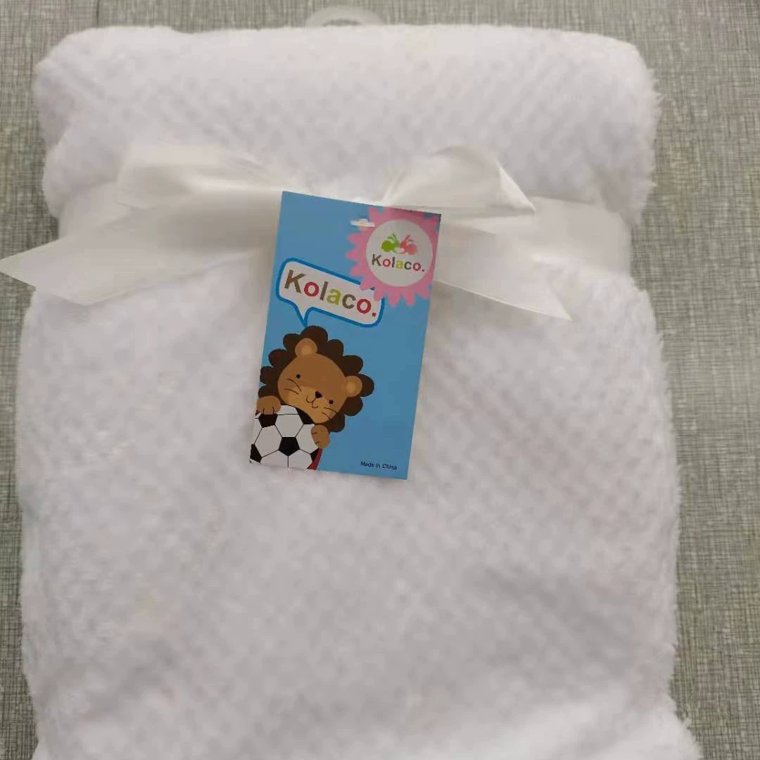 Двухслойное двустороннее детское флисовое одеяло, детское одеяло, одеяло с узором «соты», плед, домашнее одеяло, детское одеяло