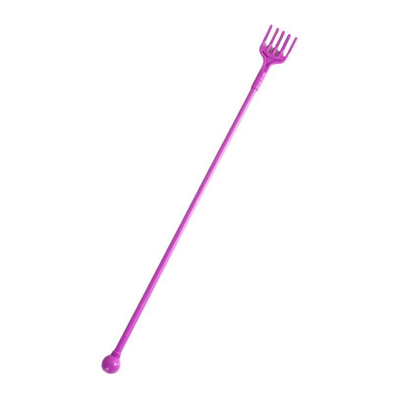 Dopamine Colored Itch Scratching Multifunctional Plastic Back Scratching Itch Itch Scratching Back Scratching Old Man Ready Stock