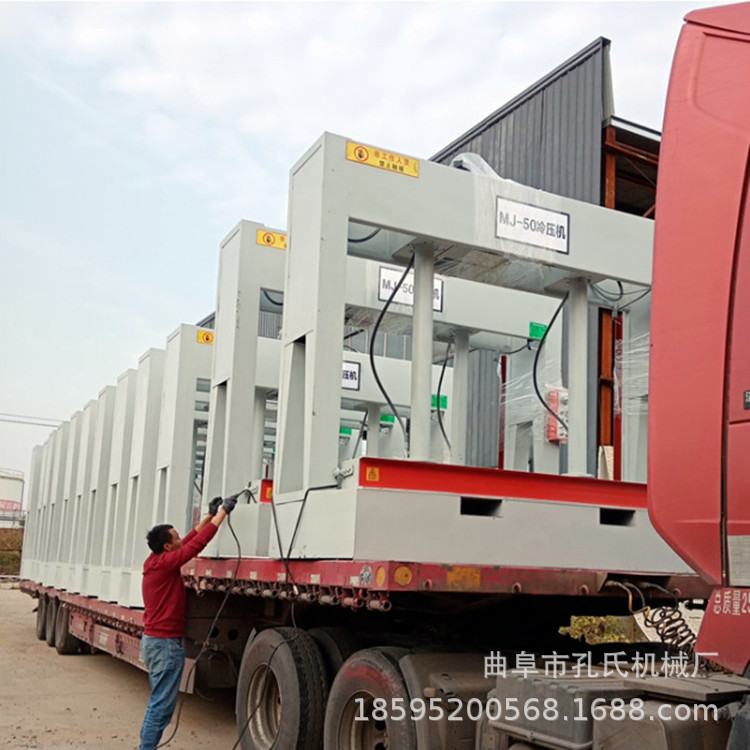 木工机械液压式冷压机 25吨分开计时保压调压控制挤塑板压力机