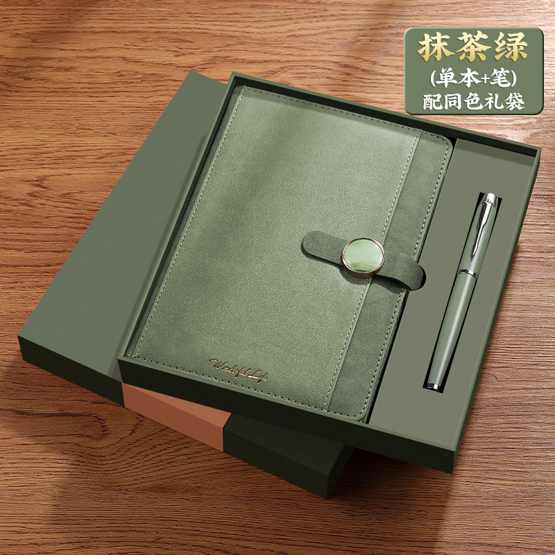 Caja de regalo de cuaderno de portátiles personalizada en 2025, nuevo cuaderno de negocios de alto nivel, logotipo imprimible del día del maestro