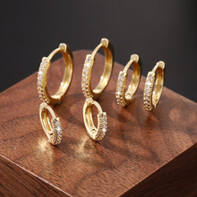 6pcs/���ݻ�����ͭ��ﯼ���Բ�ζ��۸��Գ�������С��Ȧ��װ����