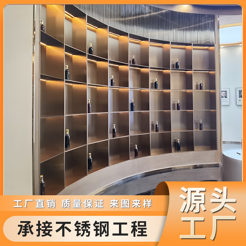 厂家酒店浴室入墙置物架家用收纳内嵌式壁柜304不锈钢嵌入式壁龛