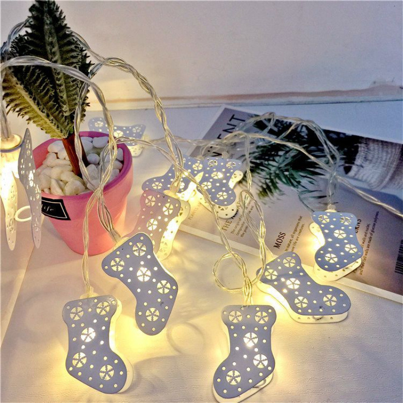 越境LED販売 クリスマスライトストリング 鉄製シリーズ サンタクロース トナカイ 雪だるま アルパカ クリスマスツリー キャンドル|undefined