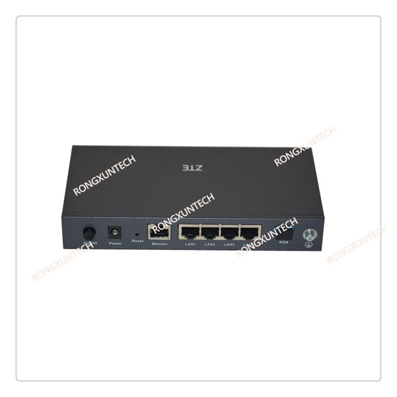 中兴F400G EPON 4千兆网口铁盒 光纤猫ONU一年质保