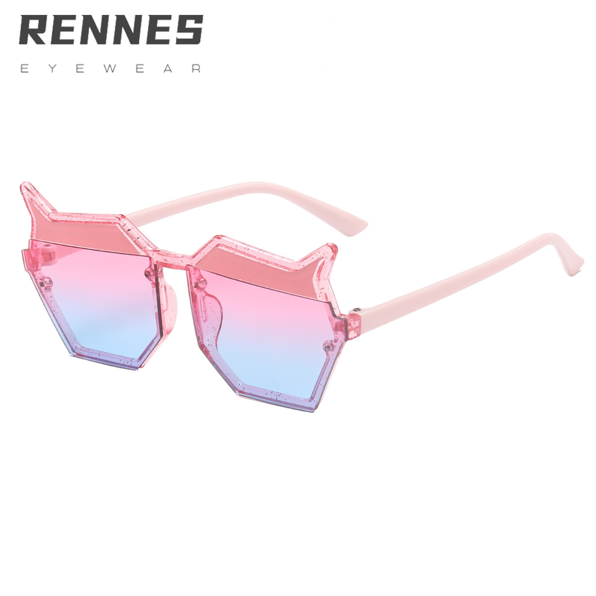 2022 nueva caricatura niu gafas de sol para niños gafas de sol lindas gafas de sol para niños