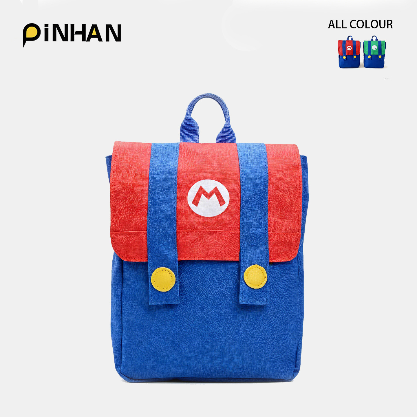 Student Schoolbag New Color Contrast Lightweight Weight-reducing Children's Backpack Cute Mary Internet Celebrant Boys and Girls Infant Backpack