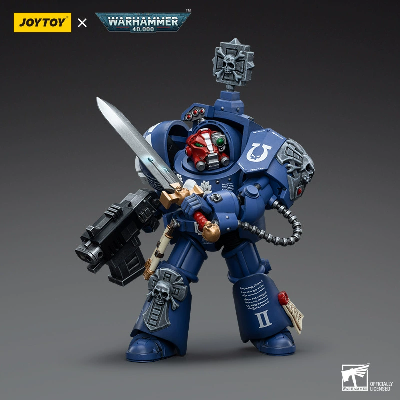 Фигурка (JOYTOY) Warhammer 40K Terminator, масштаб 1:18, подвижный коллекционный набор