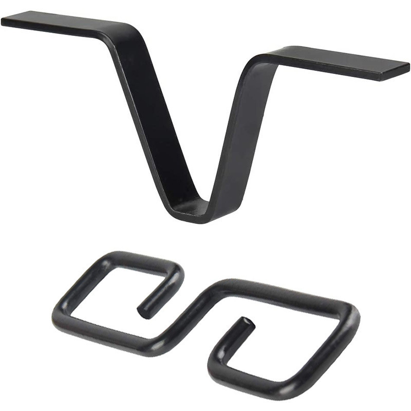 Wrought Iron Rain Chain Hooks Are Suitable for Installing Rain Chains on Drainage Gutters and Downspouts, Drainage Gutter Clips, and Rain Chain Anchors