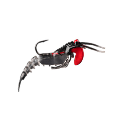 Wholesale factory multi-jointed lead head shrimp, luminous multi-jointed soft shrimp, fake lure soft bait luminous shrimp lure fake shrimp