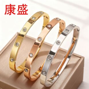 �p�ݸ߼���6mm����ɫʮ������CŮ�ٴ�18K��M�������C��H�֭h