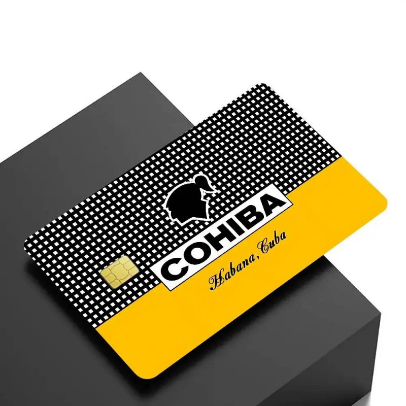 Calcomanía Impermeable para Tarjetas Bancarias de PVC Impermeable y Antideslizante para Tarjetas Bancarias