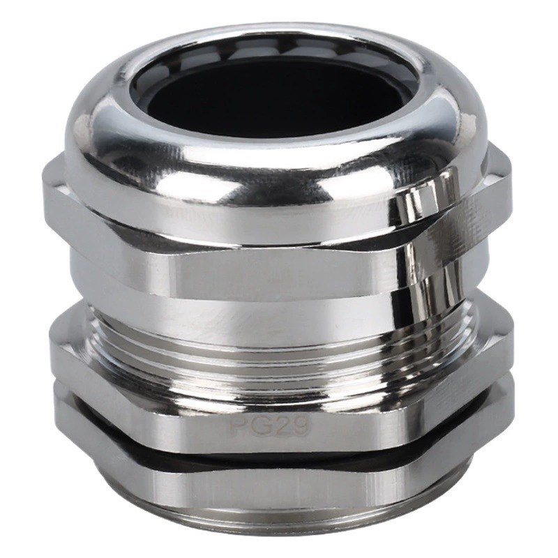 Металлический водонепроницаемый разъем Тип M крепежная головка Латунный разъем из нержавеющей стали PG9 PG11 PG13.5