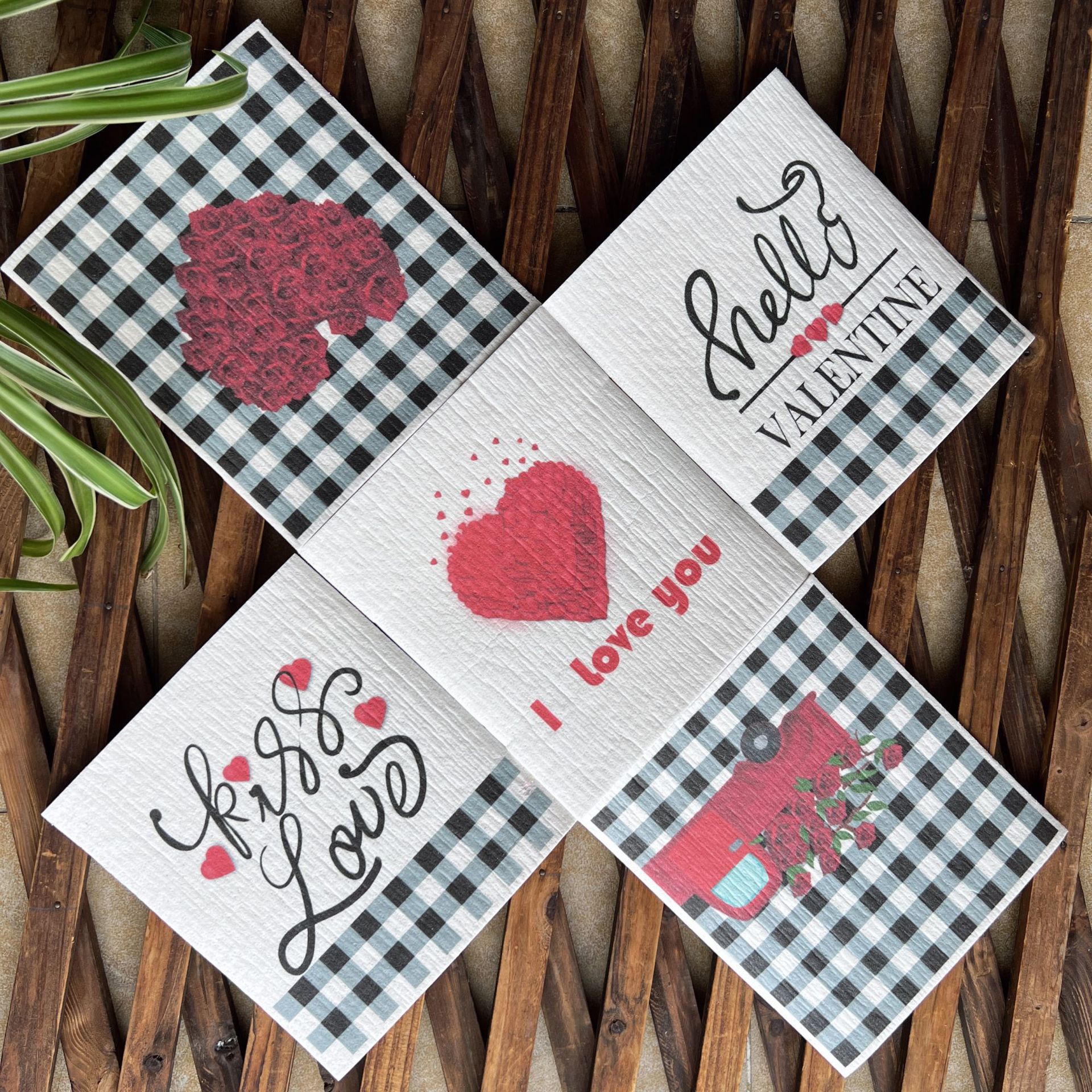 Toallas suecas alemanas dm toallas absorbentes de agua sin aceite eco pulpa de algodón impresa toallas de cocina