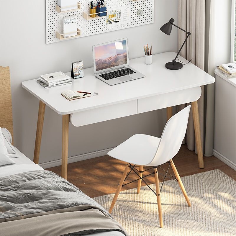 Nordic Computer Desk, Simple Home-Use Student Desk, Bedroom Computer Desktop Table, Dormitory Writing Desk Nordic Computer Desk, Simple Home-Use Student Desk, Bedroom Computer Desktop Table, Dormitory Writing Desk