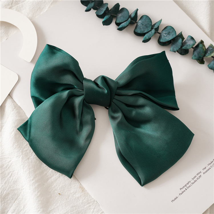 Women'S Gender Elegant Style Elegant Bow Knot Cloth Hair Clip
