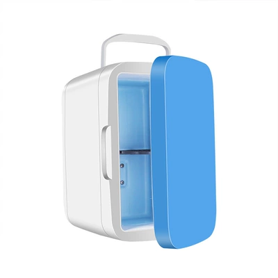 Car mini refrigerator car mini refrigerator cooling and heating dual-purpose multi-function high-power refrigerator home car dual-purpose 8L refrigerator (Soyuducular) - sky-blue-car