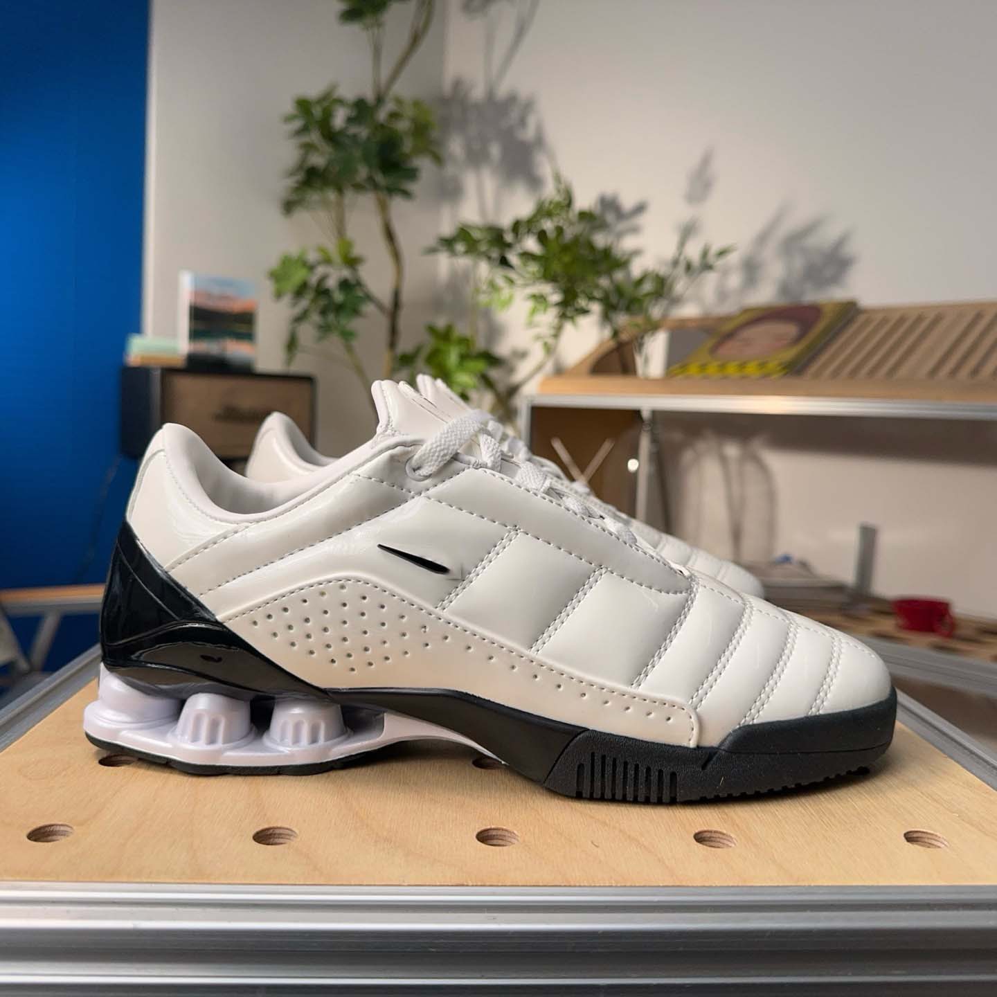 Putian Total 90 zapatos de fútbol Shox de alta versión antideslizante y resistente al desgaste para hombres y mujeres zapatos deportivos casuales de moda