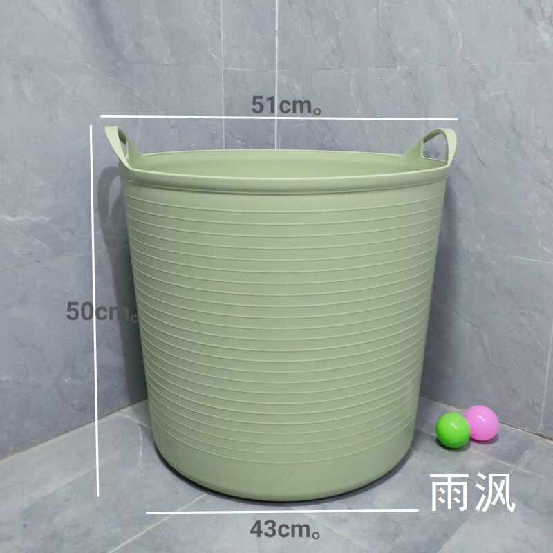 Extra-large swimming storage bucket, children's bath bucket, household thickened plastic baby bath bucket, available for drop shipping