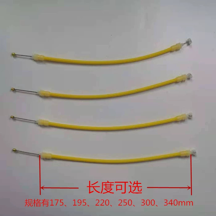 Accesorios para inodoro de caudal bajo: Válvula de desagüe con cable de control, manguito de cable de desagüe para inodoro, accesorios para tanque de agua