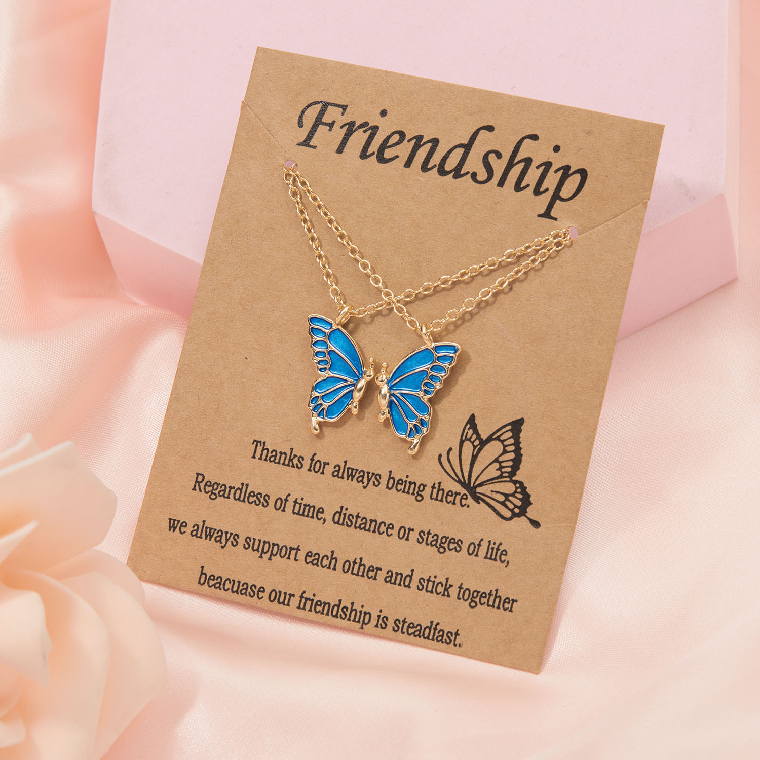 Simple Style Butterfly Alloy Plating Women's Necklace display picture 9