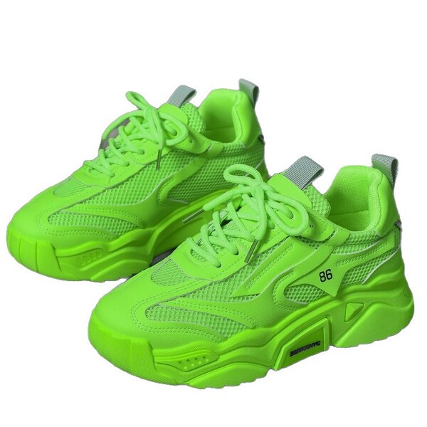 summer breathable fashionable sneakers for leisure platform