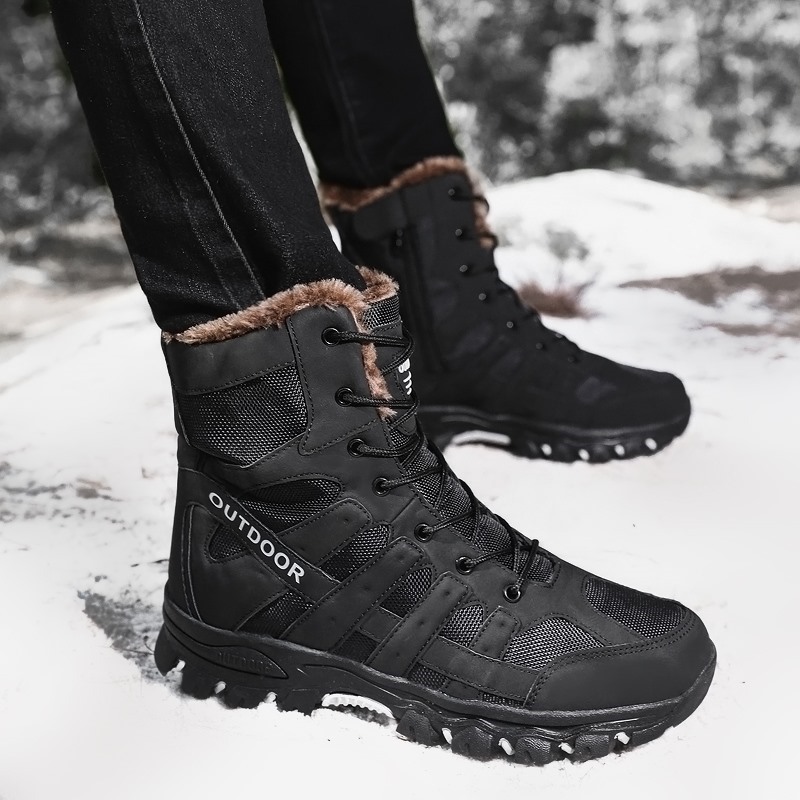 Otoño nuevos zapatos de montaña de alta altura zapatos de agua al aire libre zapatos de montaña de hombre zapatos de montaña botas militares botas de viaje botas de campo