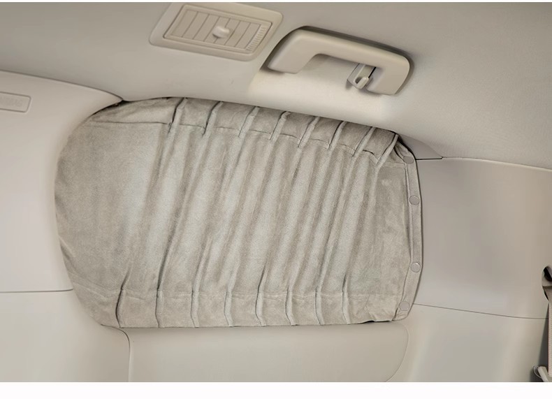 Dana V1 Dana M1 camping car front and rear partition curtains, suede air conditioning curtains, sun protection and heat insulation curtains