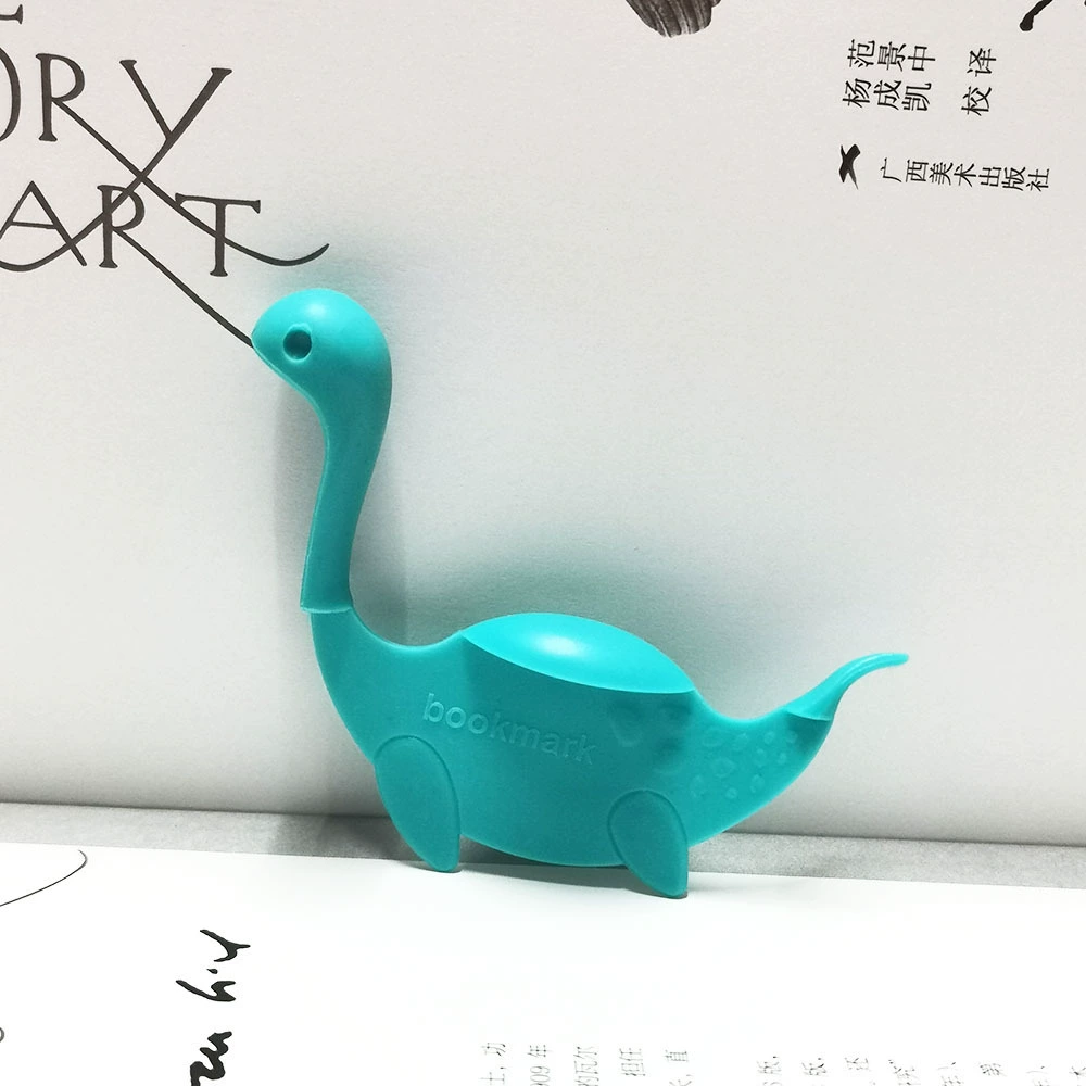 Книжка творческая офисное озеро водное чудовище 3D закладка из полипропилена, забавный учебный аксессуар, 9,5×1,8×7,5 см