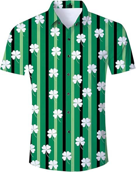 Venta caliente transfronteriza europea y americana, linda mascota gato estampado 3D, camisa hawaiana de manga corta con botones sueltos en la calle principal para hombres