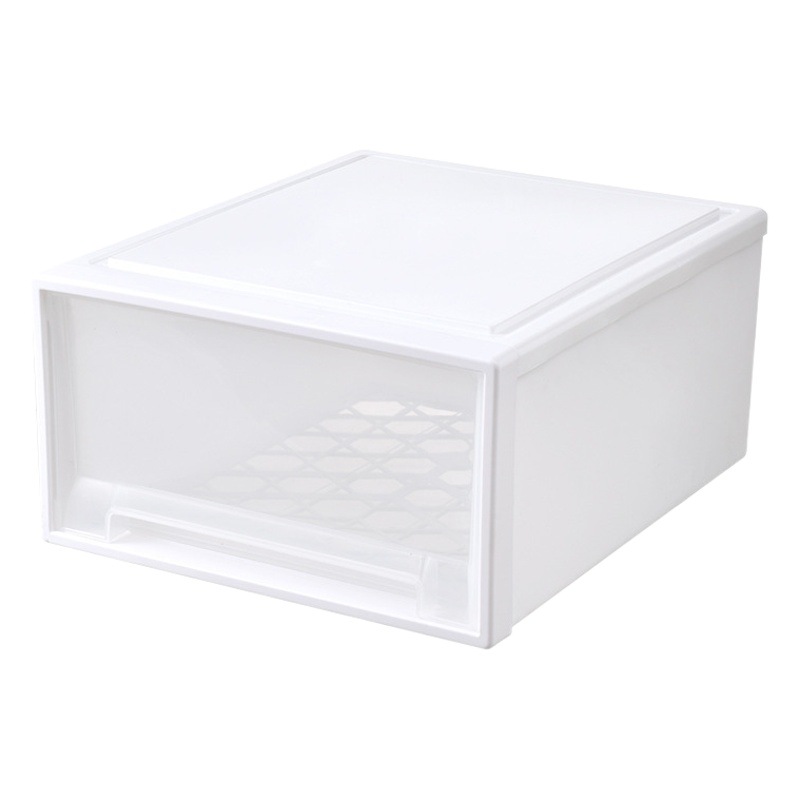 Caja de almacenamiento de cajón transparente para el hogar caja de almacenamiento de armario de ropa de almacenamiento de artefactos caja de almacenamiento