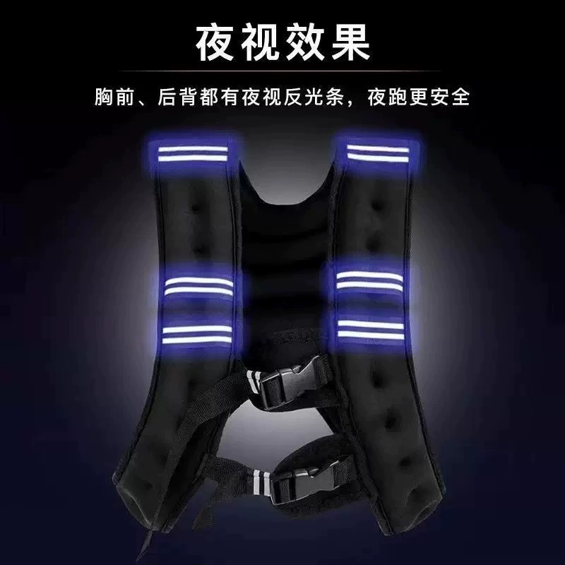 Invisible retroreflective vest for gym for training