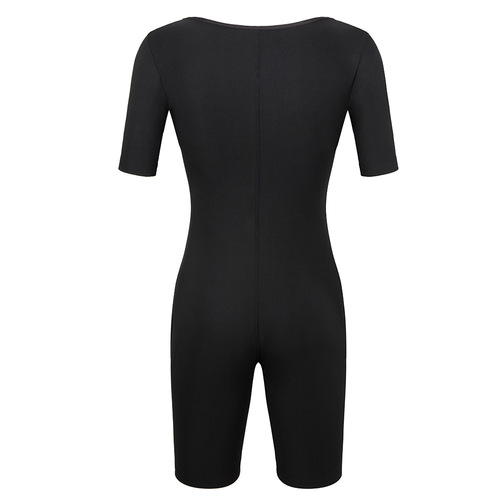 Ladies Running Fitness Sweating Shaping Bodysuit, European and American Sports Body Shaping Bodysuit