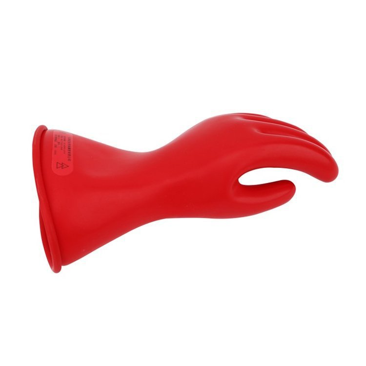 双安 CR002 0级 带电作业电工手套柔软舒适乳胶5KV绝缘手套