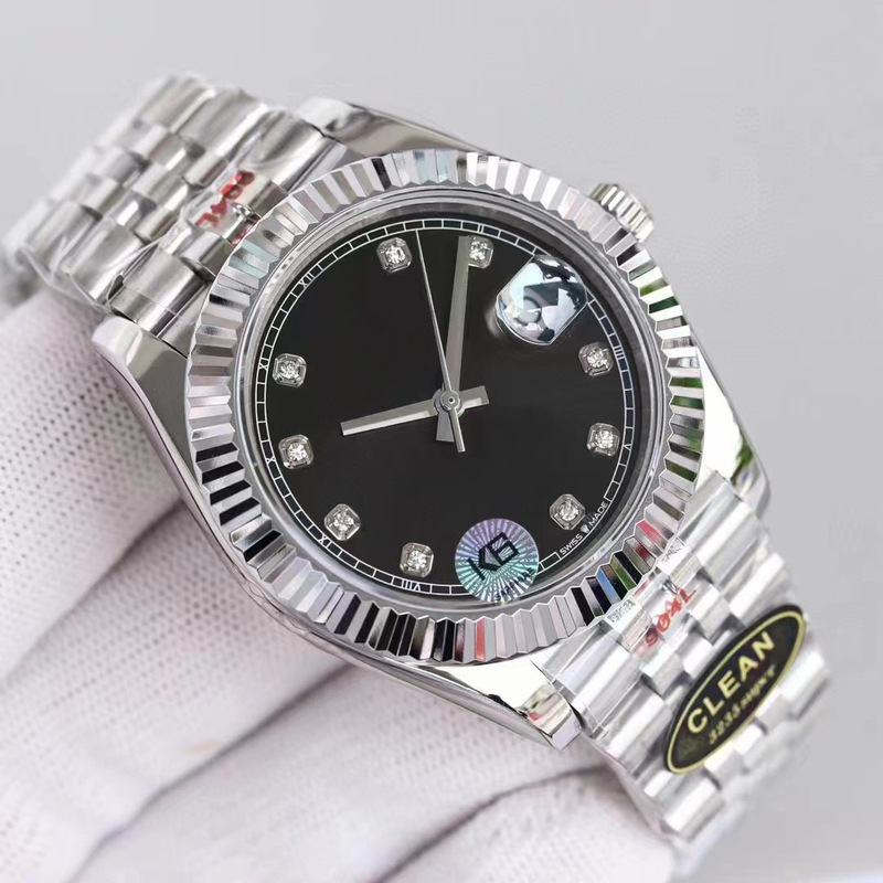 New Cross-Border Laojia Same Style Steel Band Waterproof Watch Fashion Business Diamond Scale Quartz Watch for Men and Women