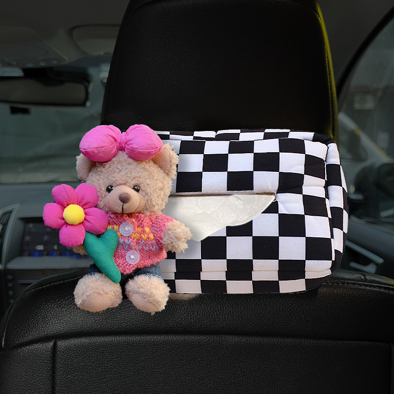 [Productos de punta] Bolsa de papel de dibujo para coche, caja de reposabrazos para mujer, bolsa de papel, caja de dibujo para coche colgante, decoración de caja de dibujo para coche image 17