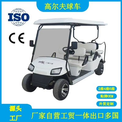 2-Seater and 4-Seater Electric Golf Carts, Airport Shuttle Buses, Resort Reception Vehicles, Export Electric Golf Carts