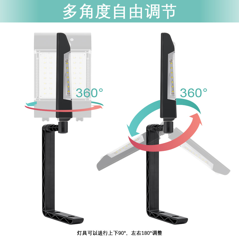 跨境新款led太阳能投光灯迷你射灯户外花园墙壁灯照明太阳能 路灯