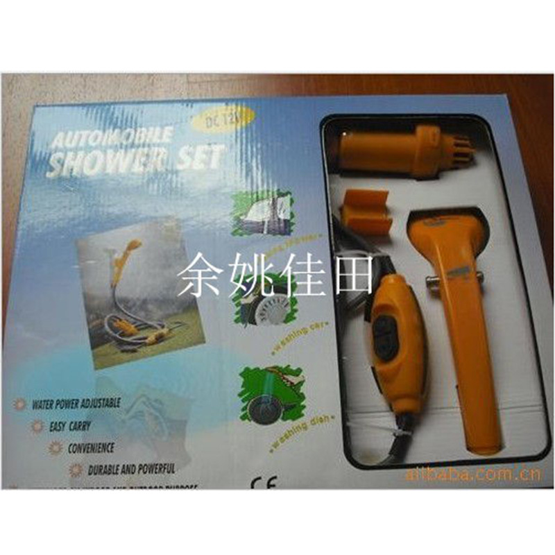 厂家供应汽车用品 外出汽车淋浴器 便携车载淋浴清洗机