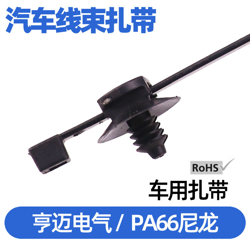 AC8螺纹头螺丝圆盘杉树头汽车扎带156-00532组合扎带T30RFT5