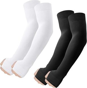 Summer Outdoor Sun Protection and Uv Protection Sleeves, Loose and Breathable Ice Sleeves, Ice Silk Arm Sleeves for Men and Women, Outdoor Cycling Ice Sleeves