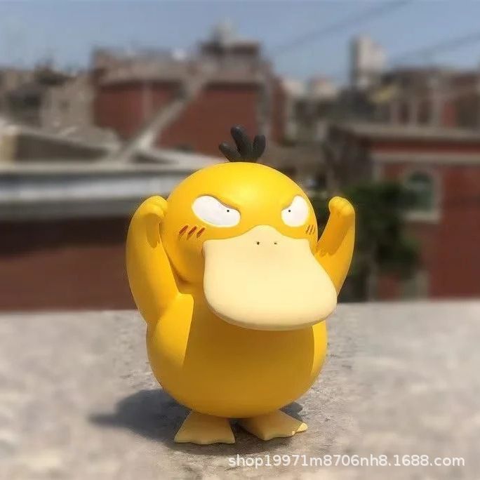 덕 핸드 헬드 인형 급유 오리 데스크탑 섀시 카 장식품 전국 판