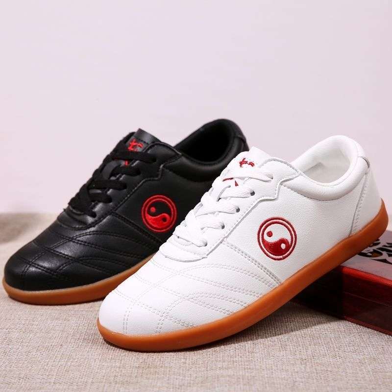 Chenjiagou Tai Chi Shoes Spring and Autumn New Style Cowhide Sole Women's and Men's Soft Cowhide Tai Chi Martial Arts Tai Chi Sports Shoes